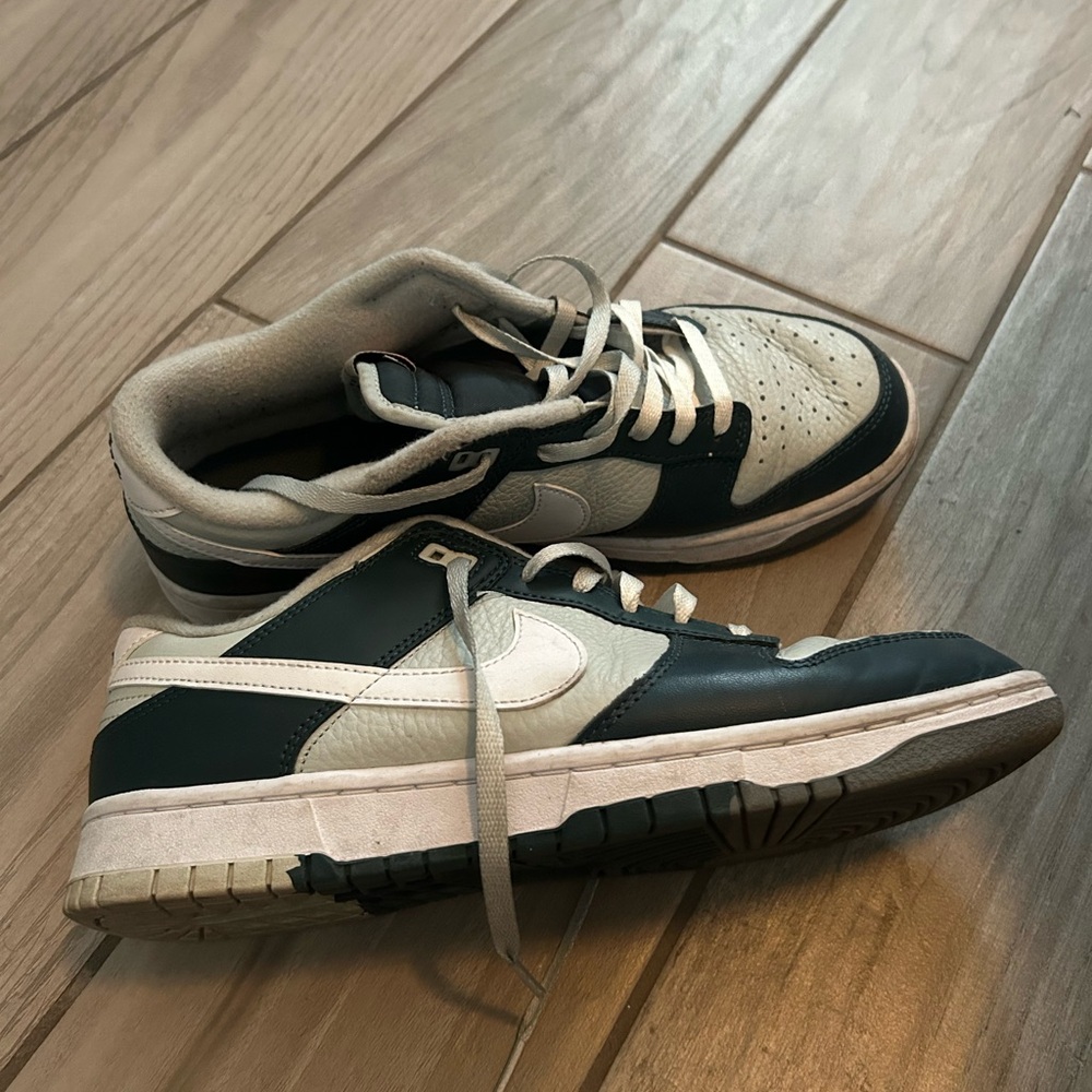 Nike Dunk Green and Light Green Sneakers